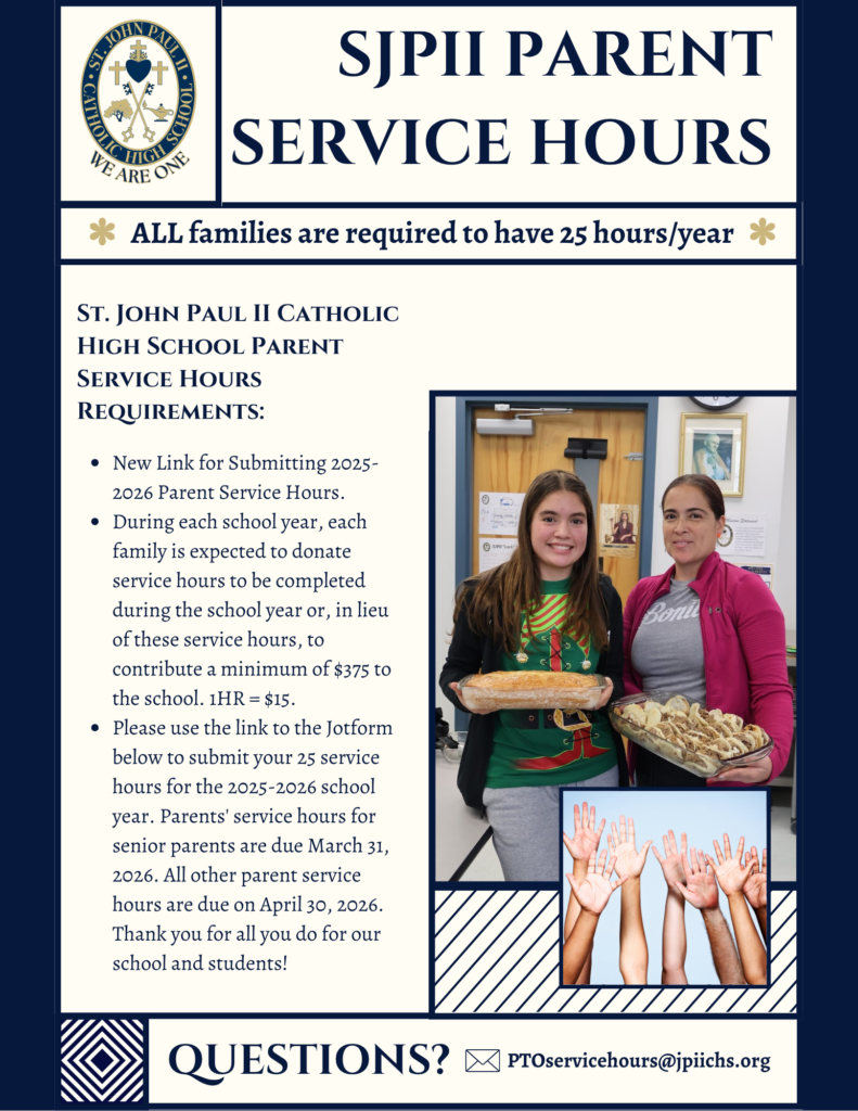 SJPII Parent Service Hours